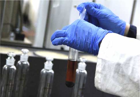 石油製品の分析試験